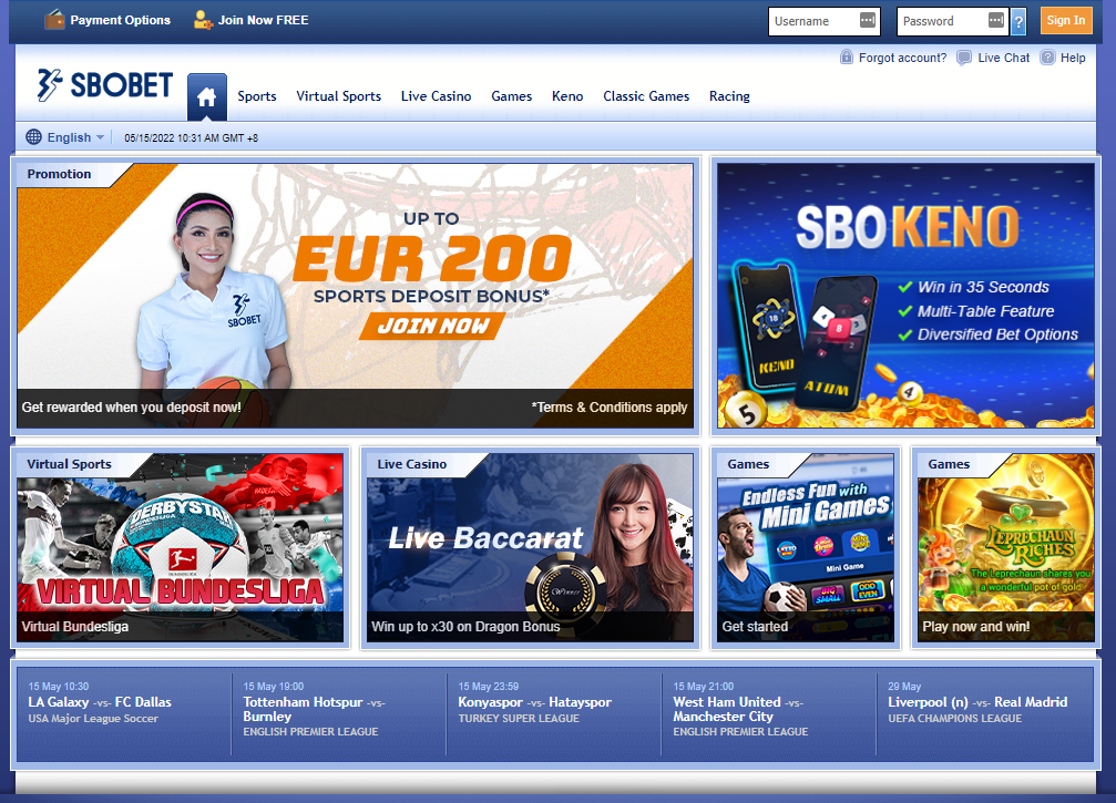 gambling sbobet