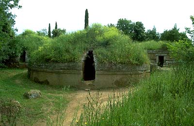 Tenuta di Cerveteri - Sepolcri sul Colle della Banditaccia