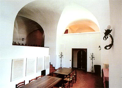 Tenuta di Colonna - Interno dell'Osteria della Colonna