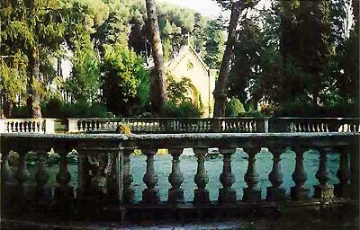 Tenuta di Gallicano - la fontana del Bernini